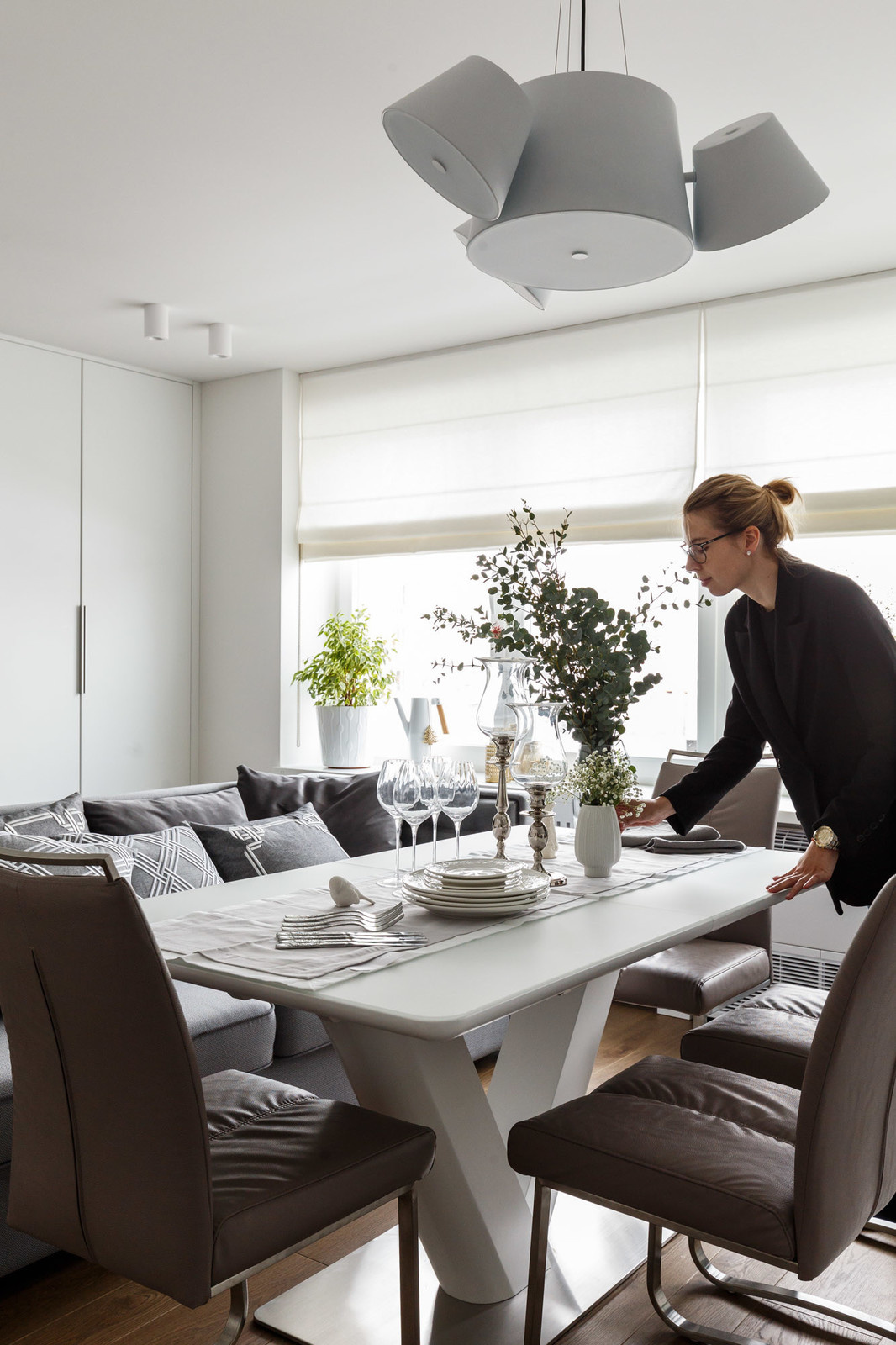 Квартира в современном стиле. #burddesign_white_apartment