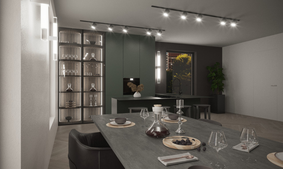 Просторная квартира в Хельсинки | 178 m2 | минимализм