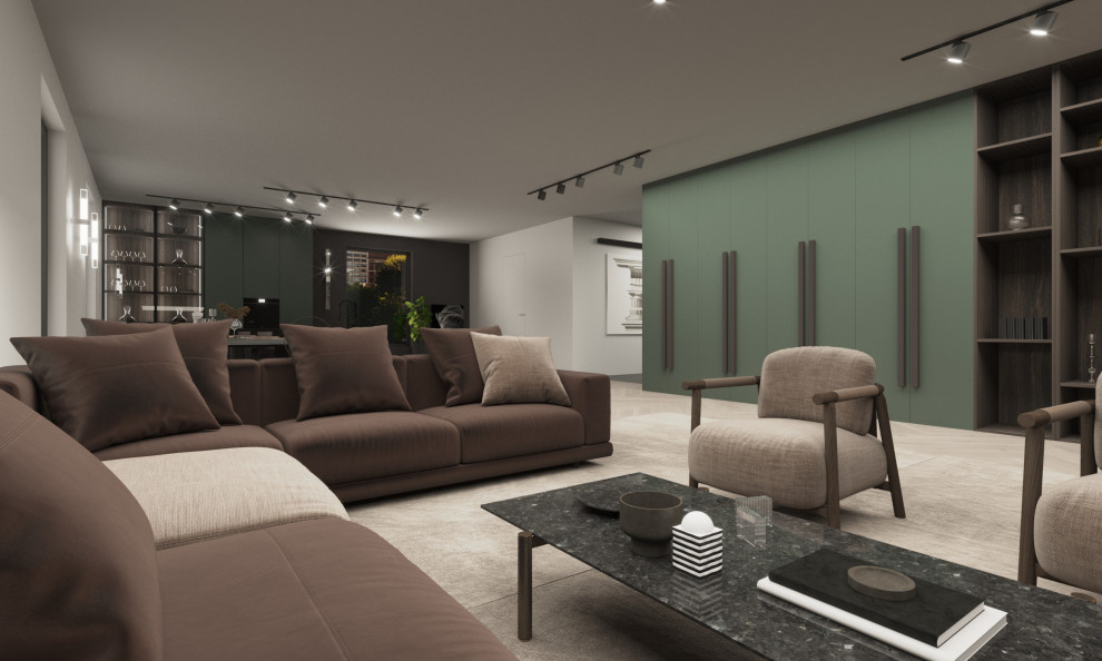Просторная квартира в Хельсинки | 178 m2 | минимализм