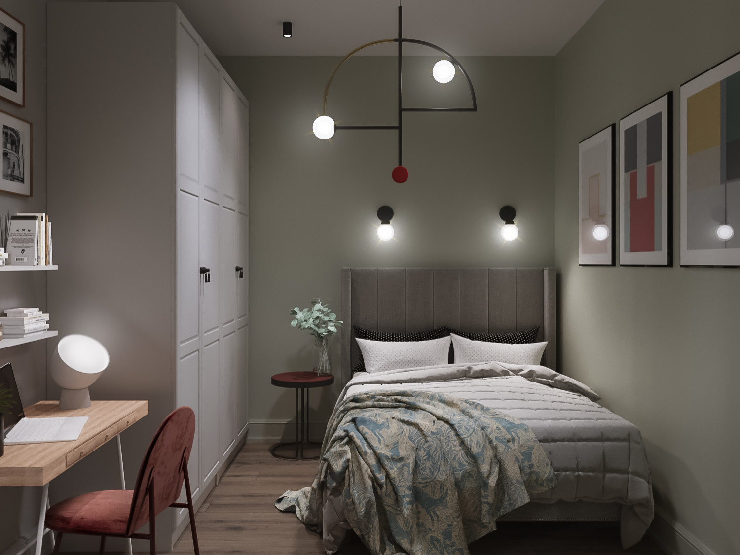 Contemporary apartment in Moscow