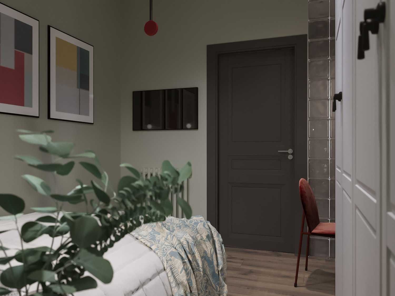 Contemporary apartment in Moscow