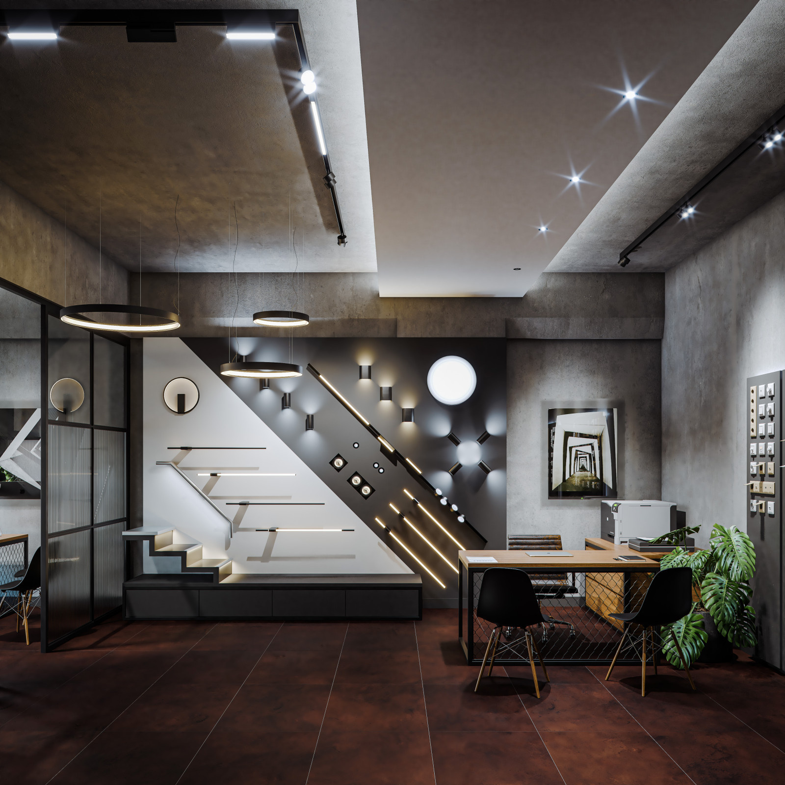 Офис Loft
