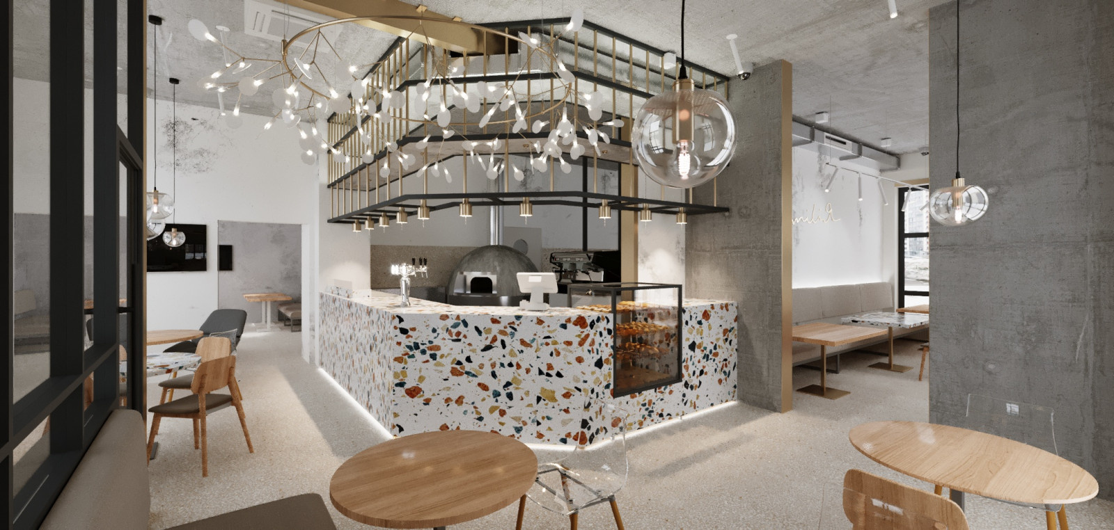 Cafe Emilia visualization