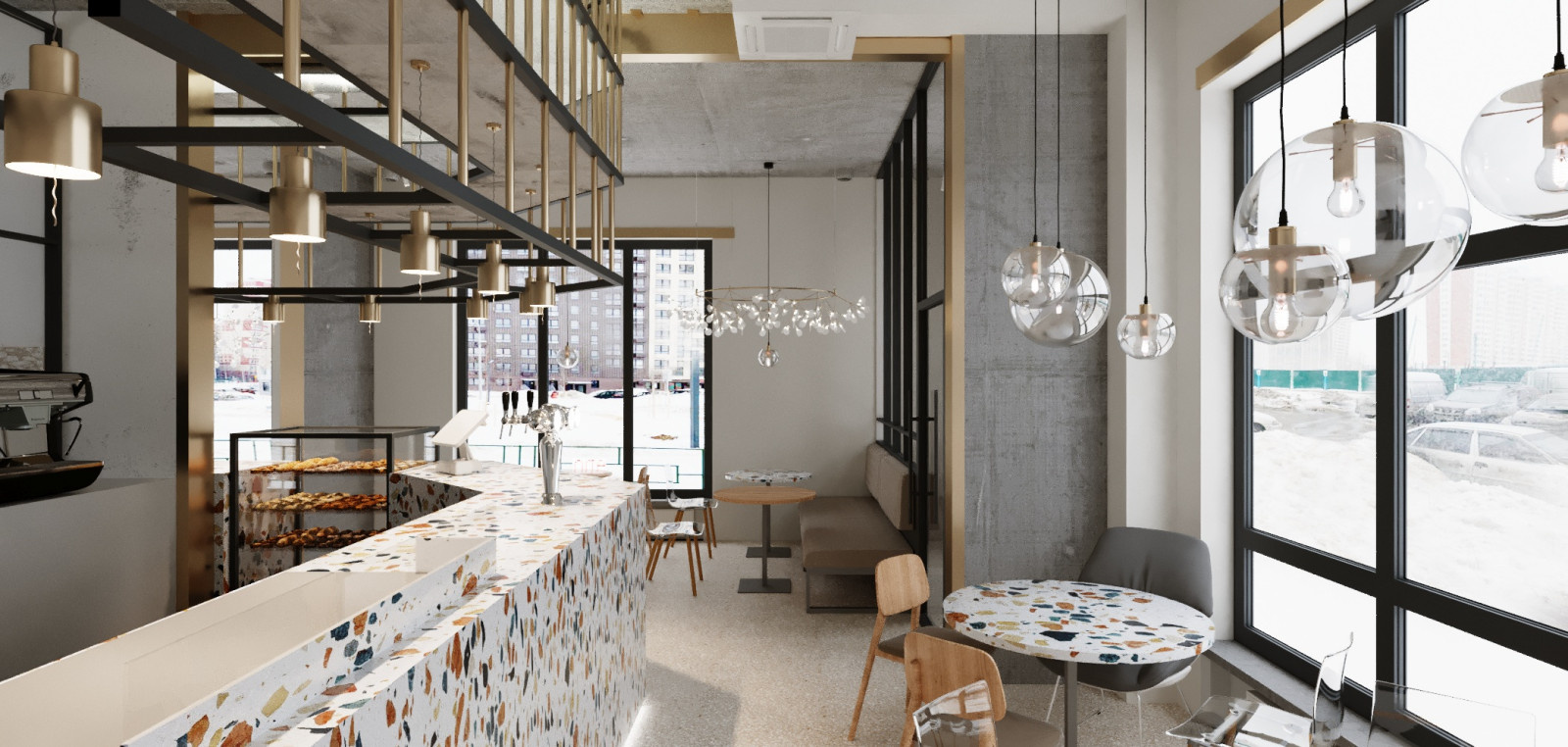 Cafe Emilia visualization