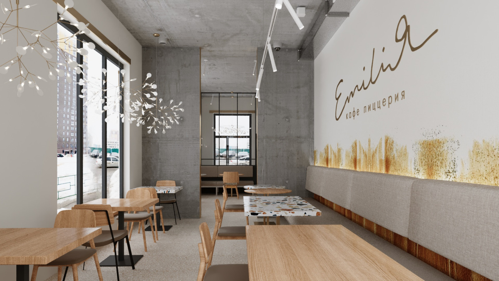 Cafe Emilia visualization