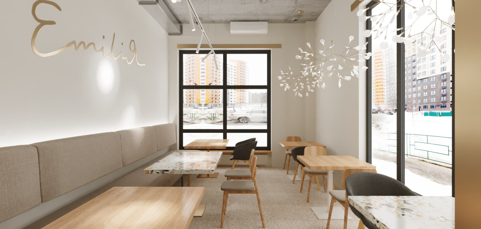 Cafe Emilia visualization