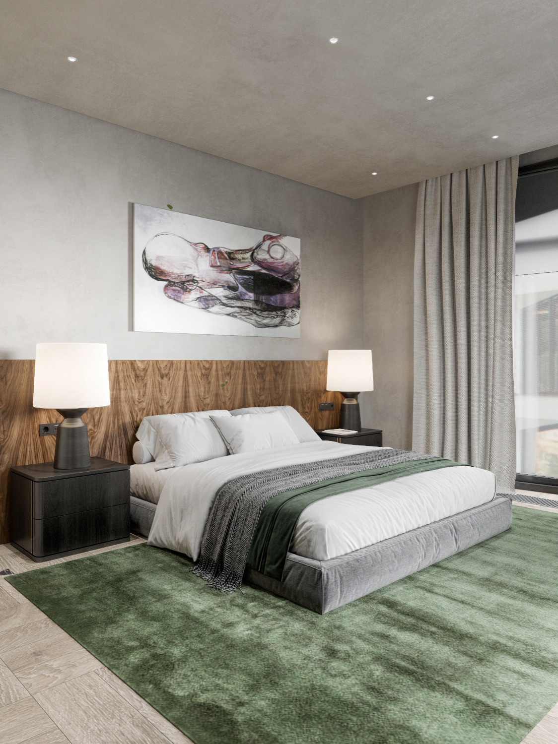 Обложка проекта: Apartment in a luxury residential complex 280  sq.m.
