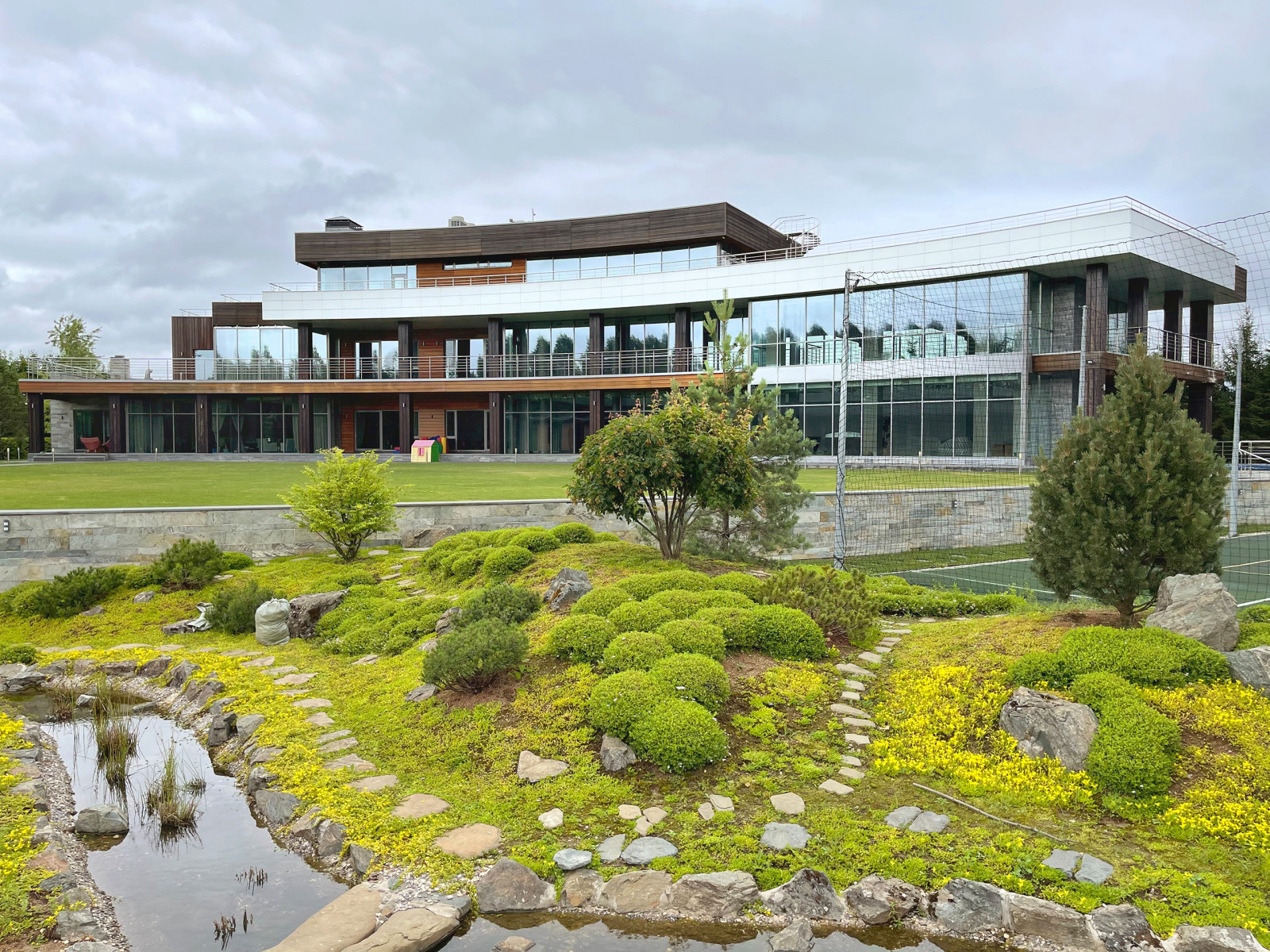 Private house on the golf course