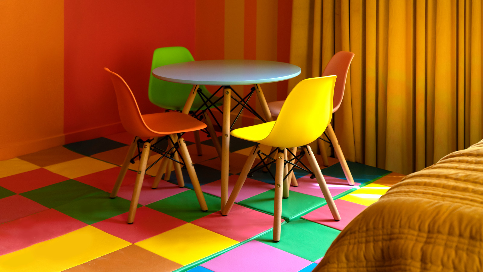 Los Feliz Colorful Kid's room