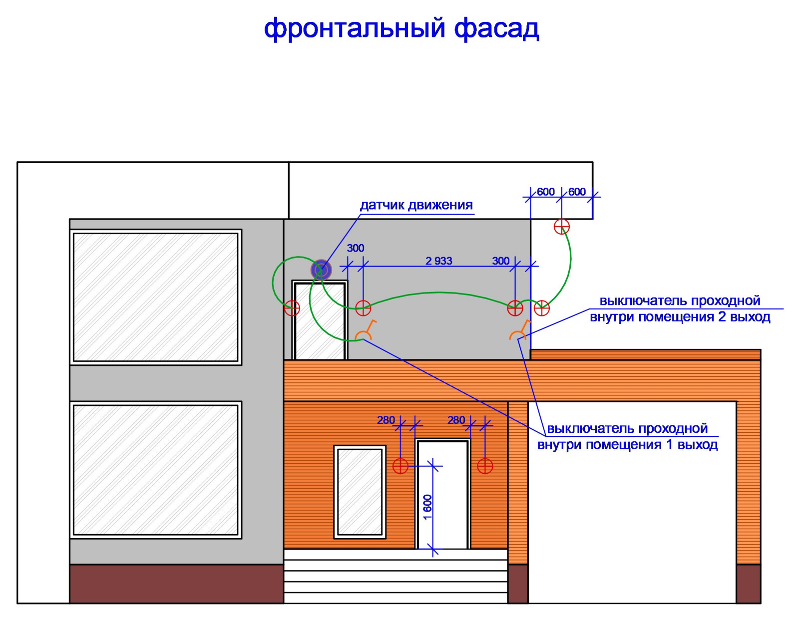 Архитектурное решение фасада
