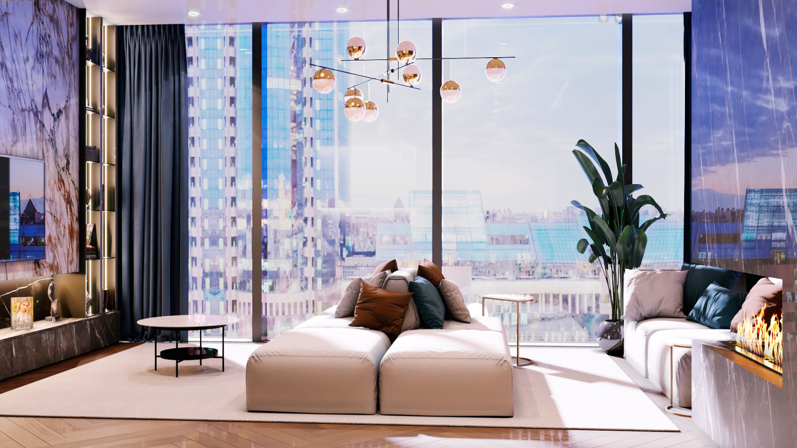 Апартаменты в Newa Towers