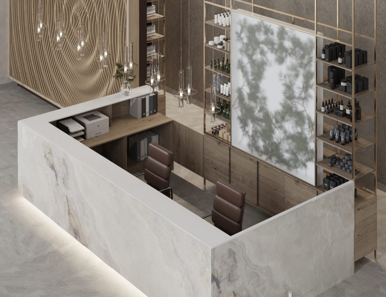 Визуализация SPA центра
