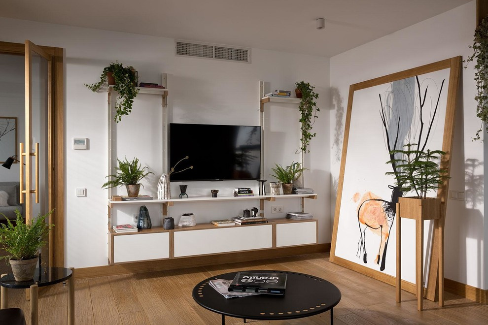 Apartment with deer