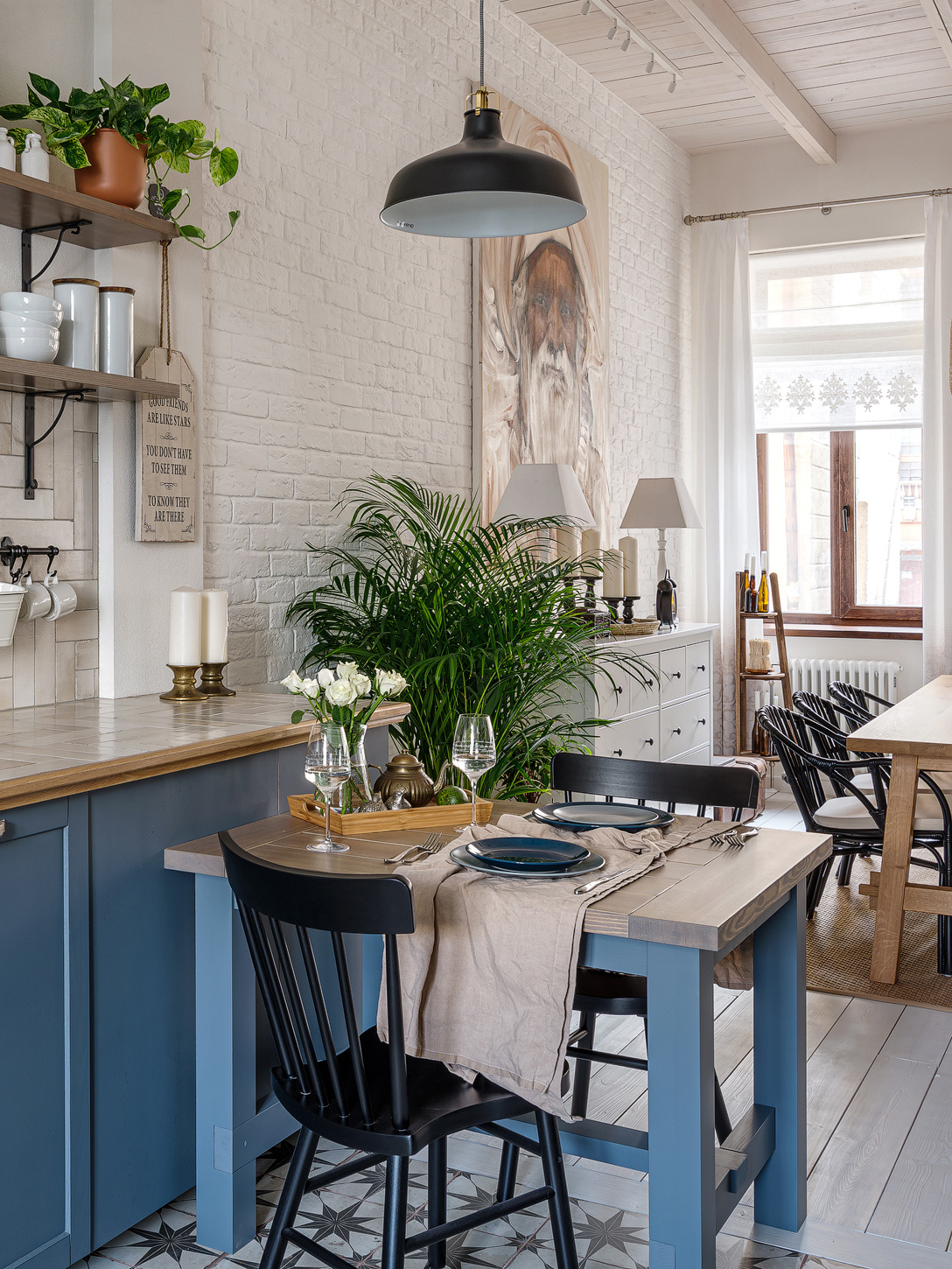 Экзотическая квартира в старом фонде