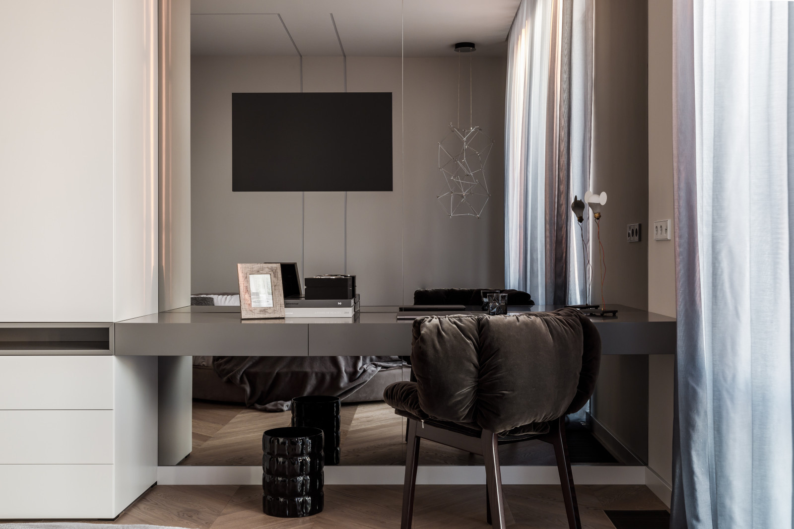 Houzz тур: Пентхаус с натуральными материалами в Краснодаре