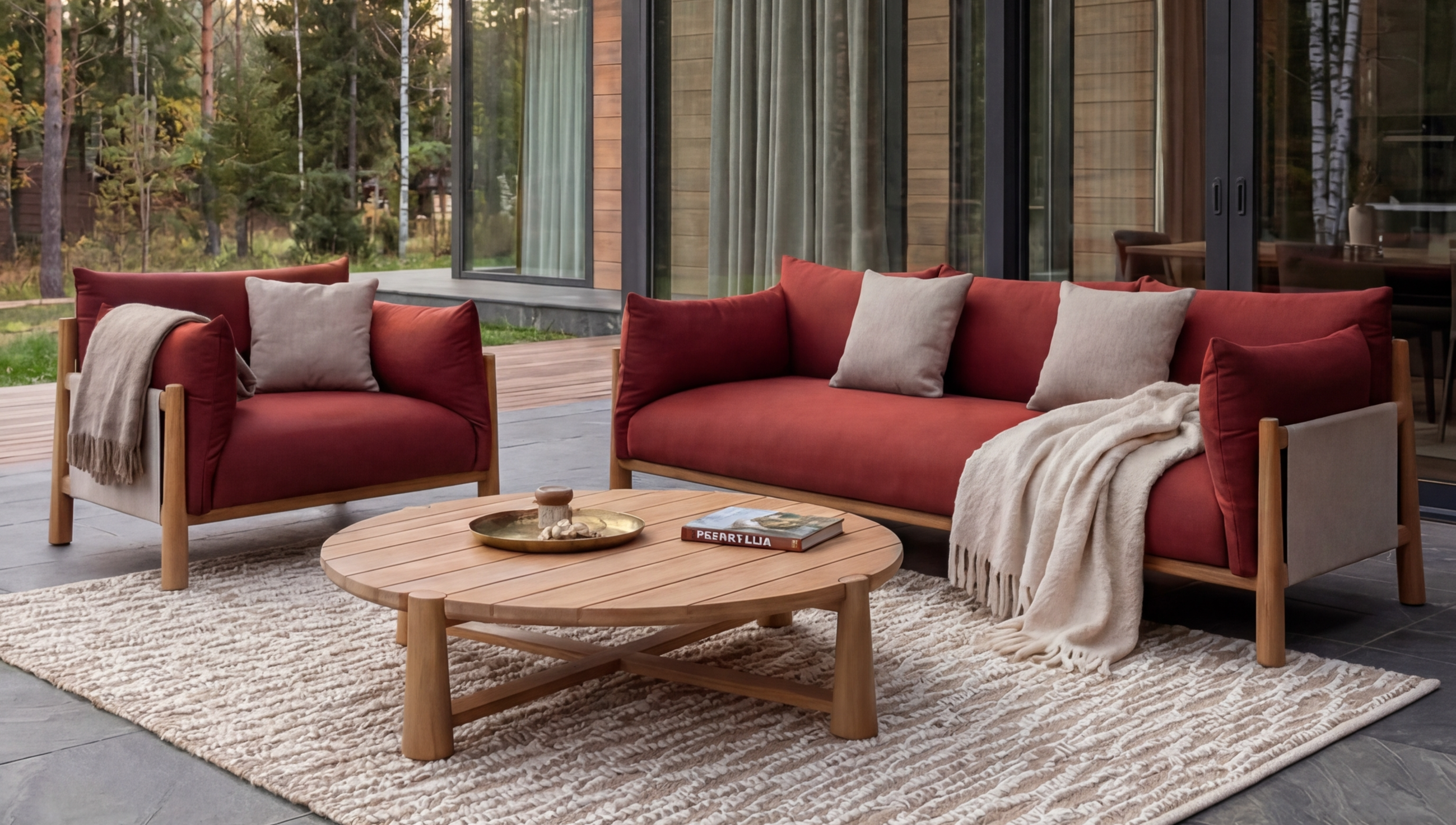 Фоновое изображение профиля Teak House