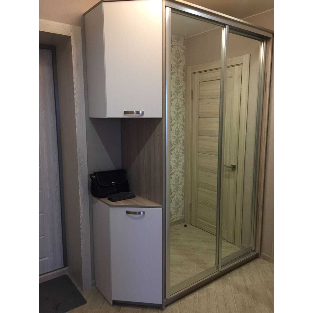 Однокомнатная квартира для девушки в оттенках кофе с молоком. Актуально сквозь года!