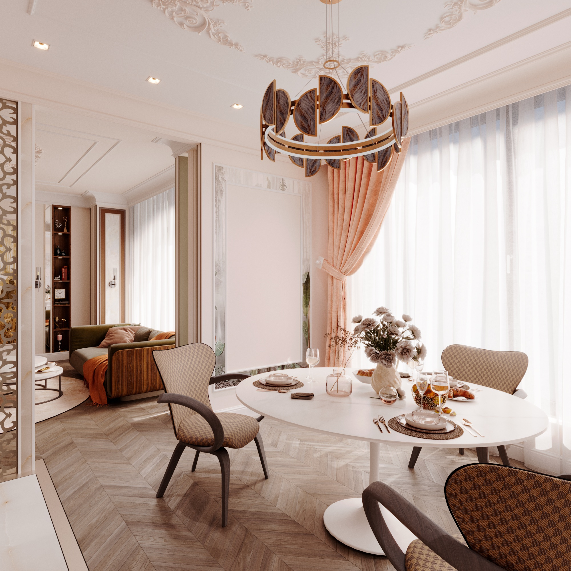 Квартира 90кв метров. Вне времени.