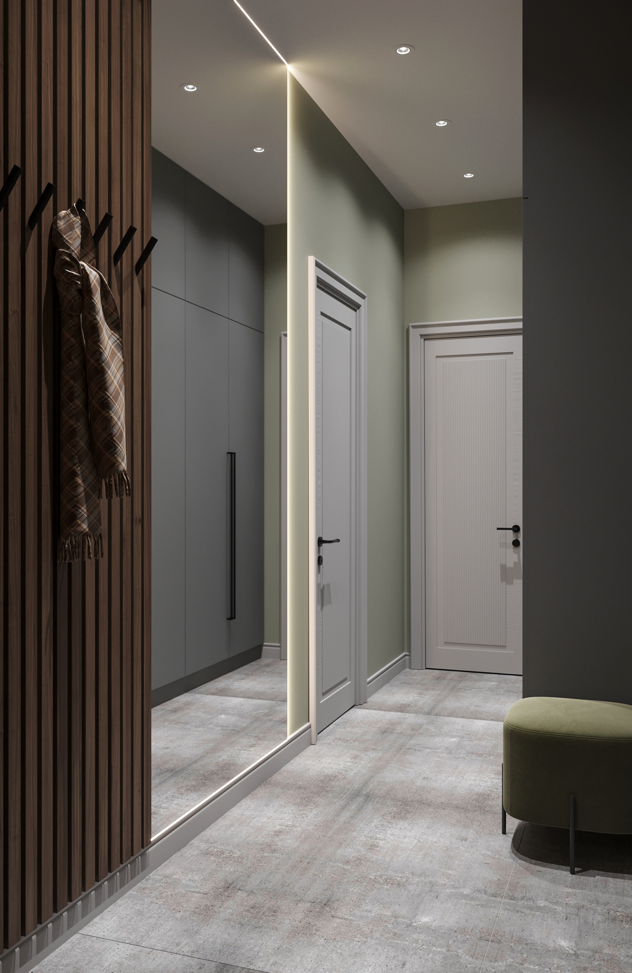 Современный стиль ЖК Резиденция 37,3 м²