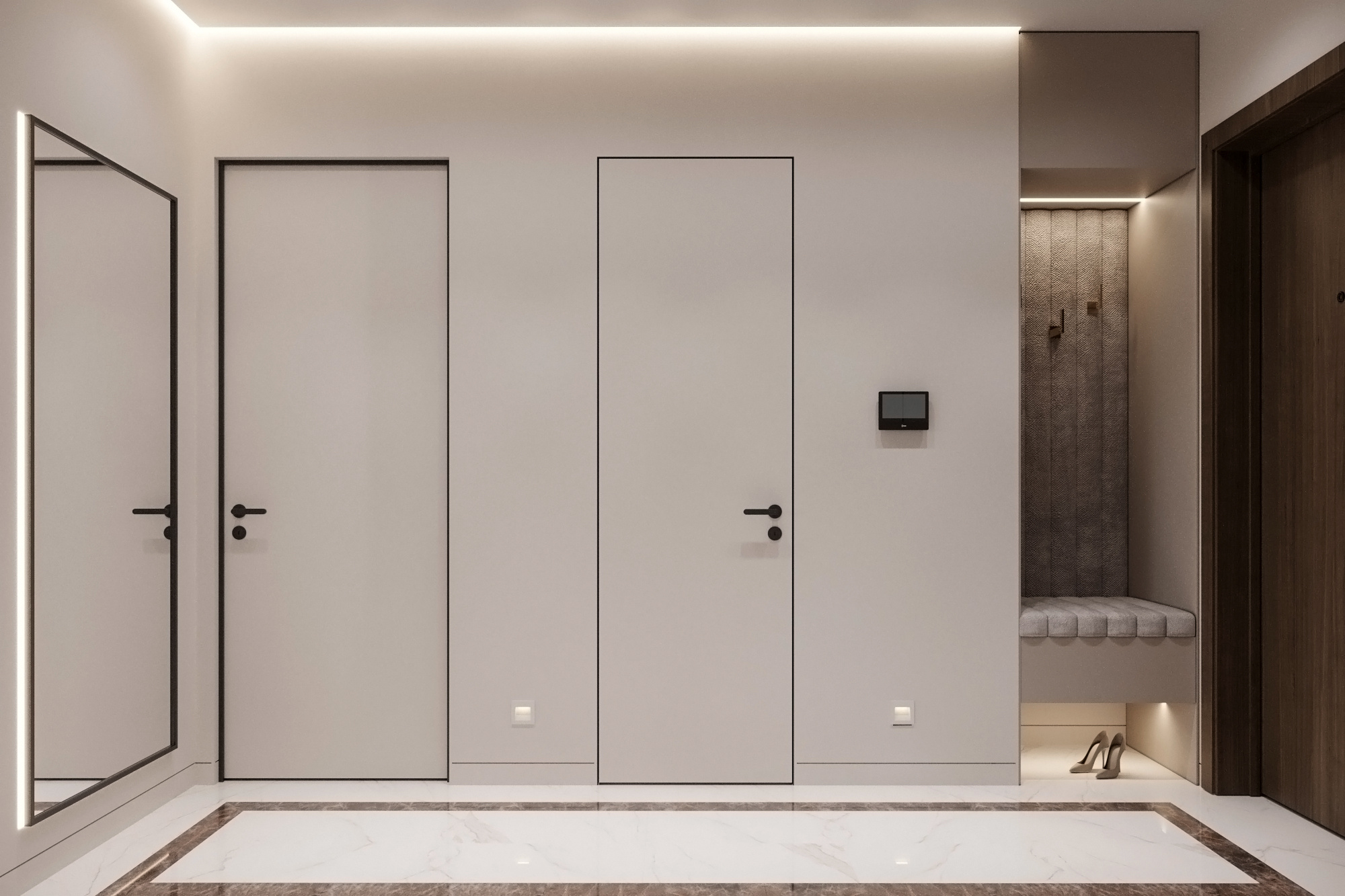 Неоклассика квартира ЖК Вэри Москва 43 м²