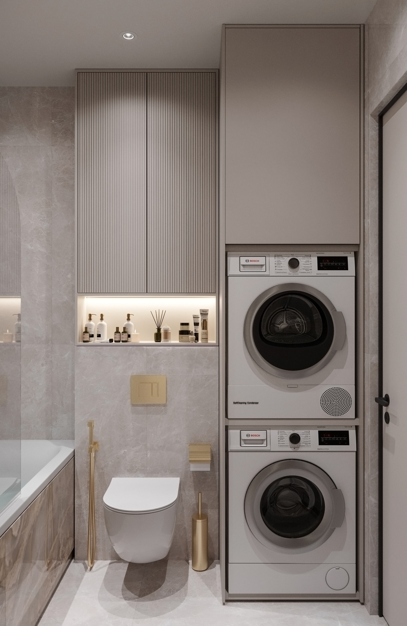 Неоклассика квартира ЖК Вэри Москва 43 м²
