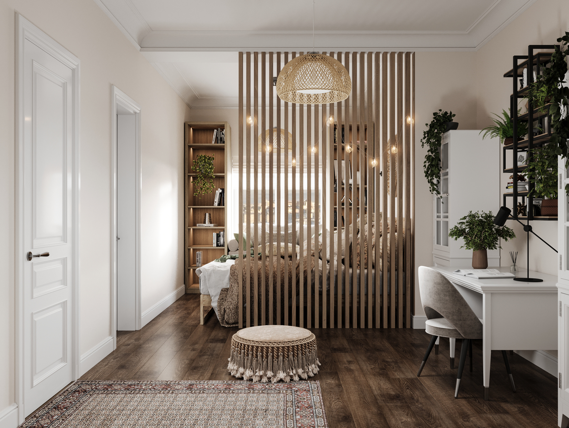 Japandi (Джапанди) студия 30 м²