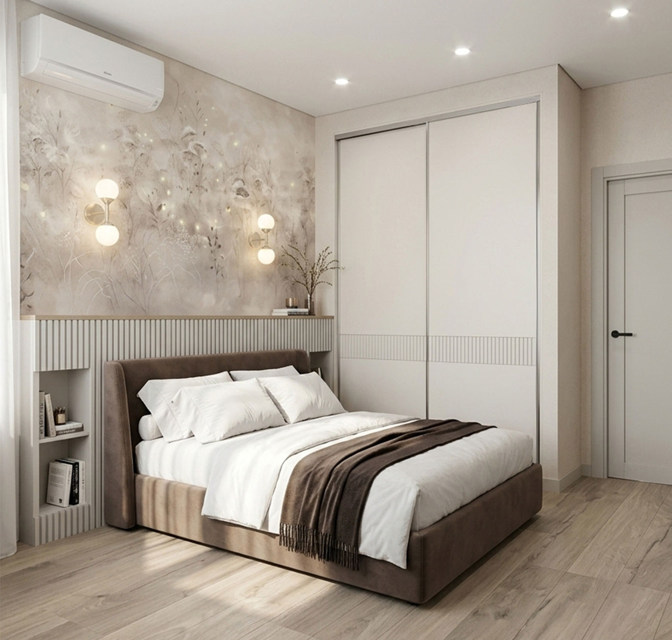 Двухкомнатная квартира, 52 кв.м