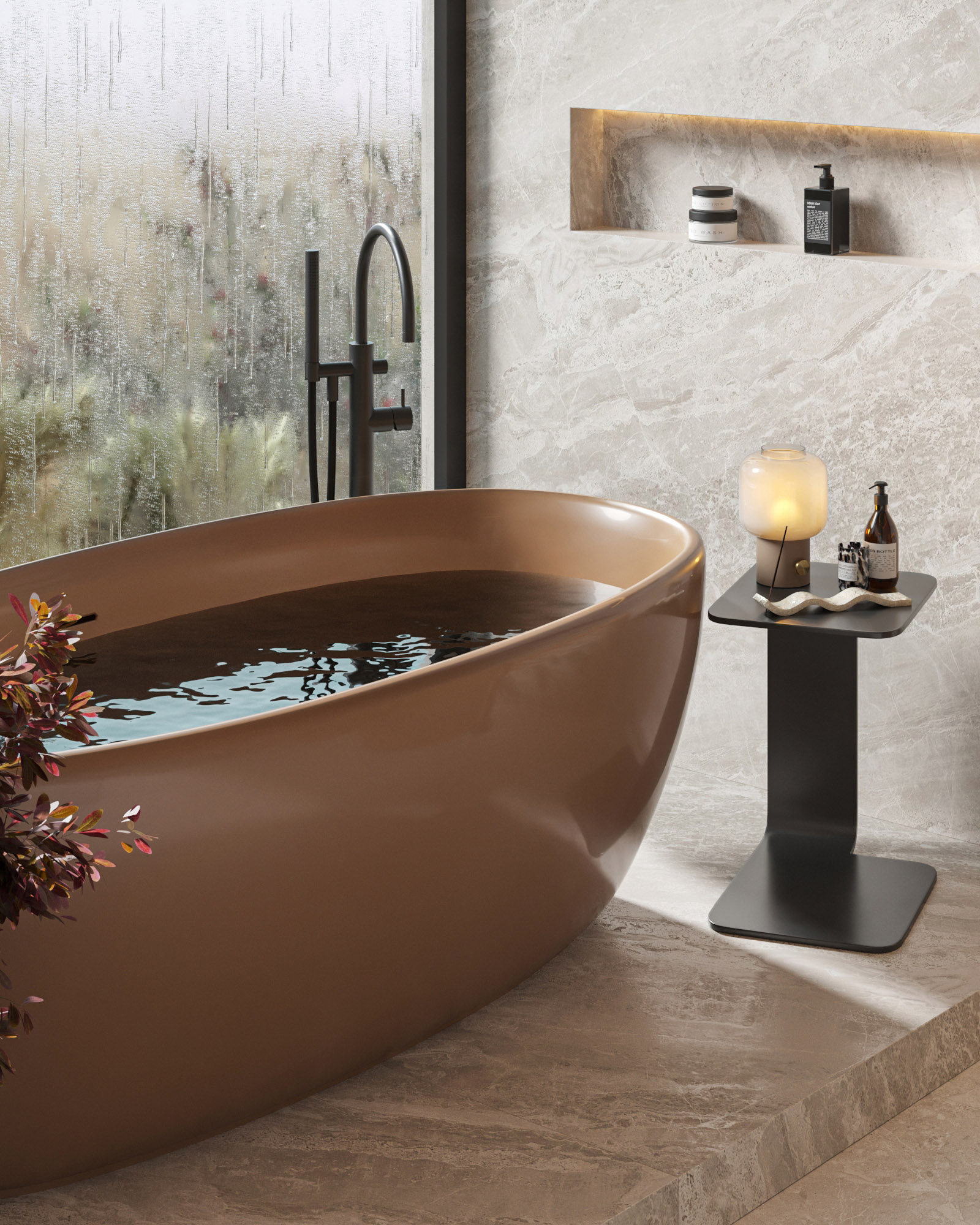 Проект design-buro: ElProko и Salini: деликатность Mocha Mousse