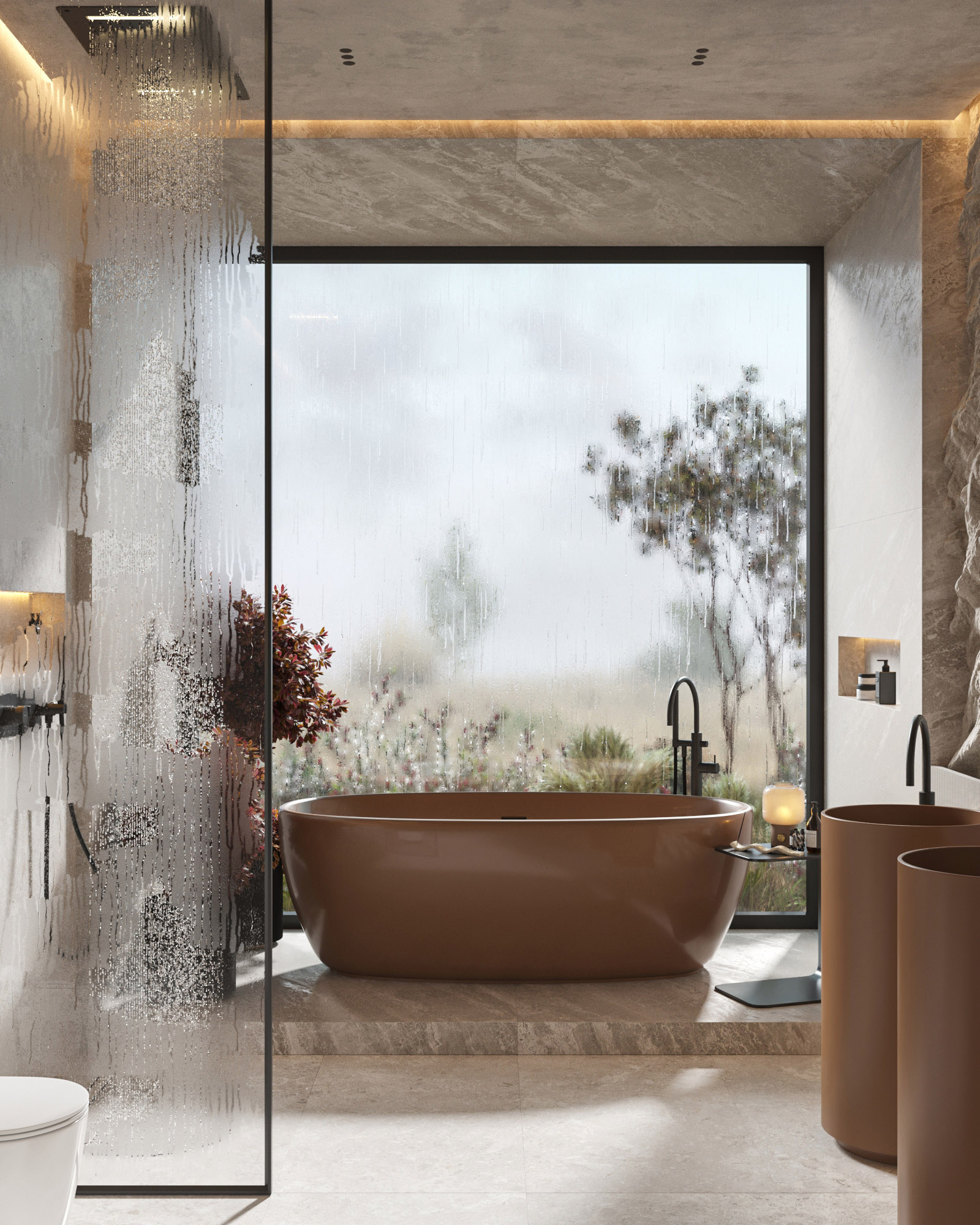 Проект design-buro: ElProko и Salini: деликатность Mocha Mousse