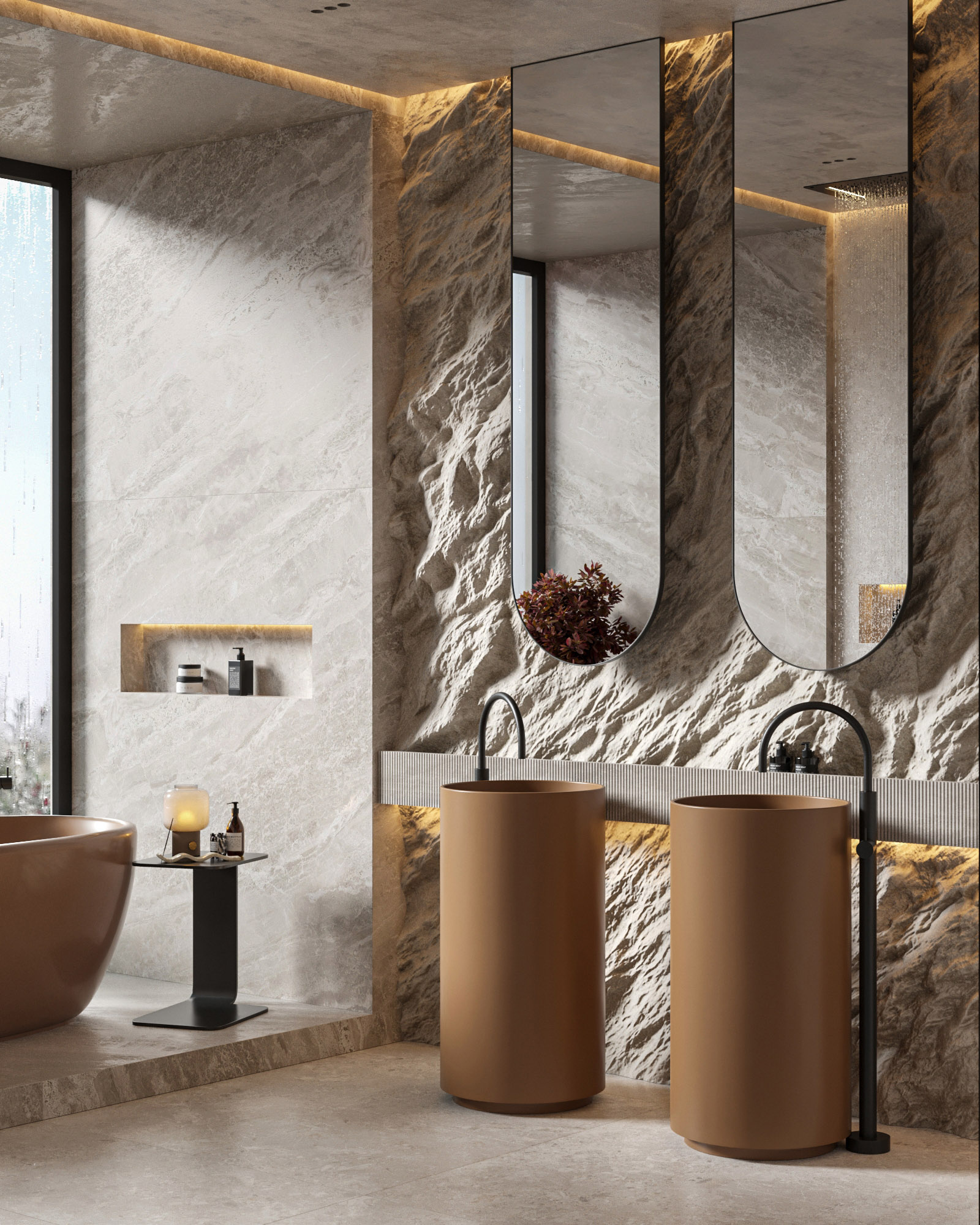 Проект design-buro: ElProko и Salini: деликатность Mocha Mousse