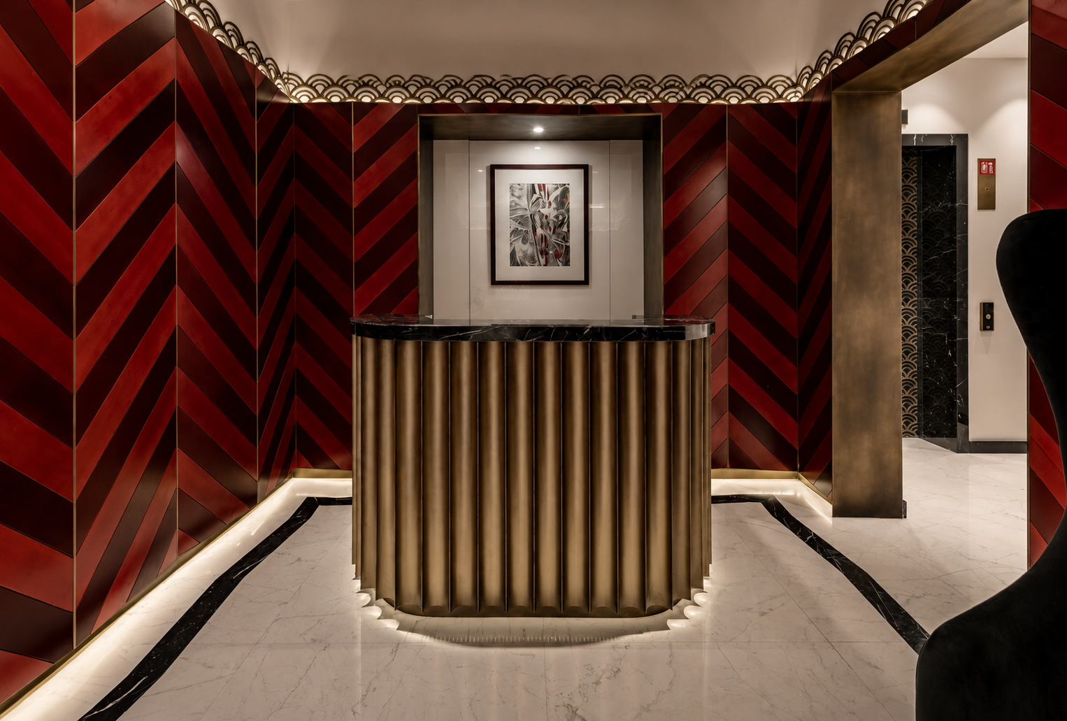 Turandot Residence | Латунные интерьерные решения