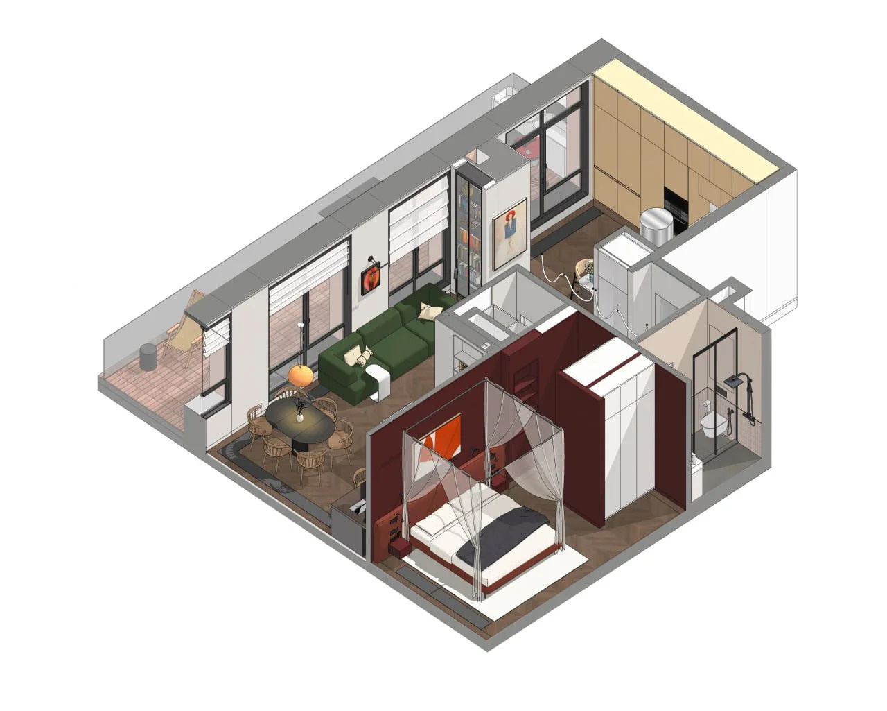 Обложка проекта: Квартира 85м2 l ЖК Savin