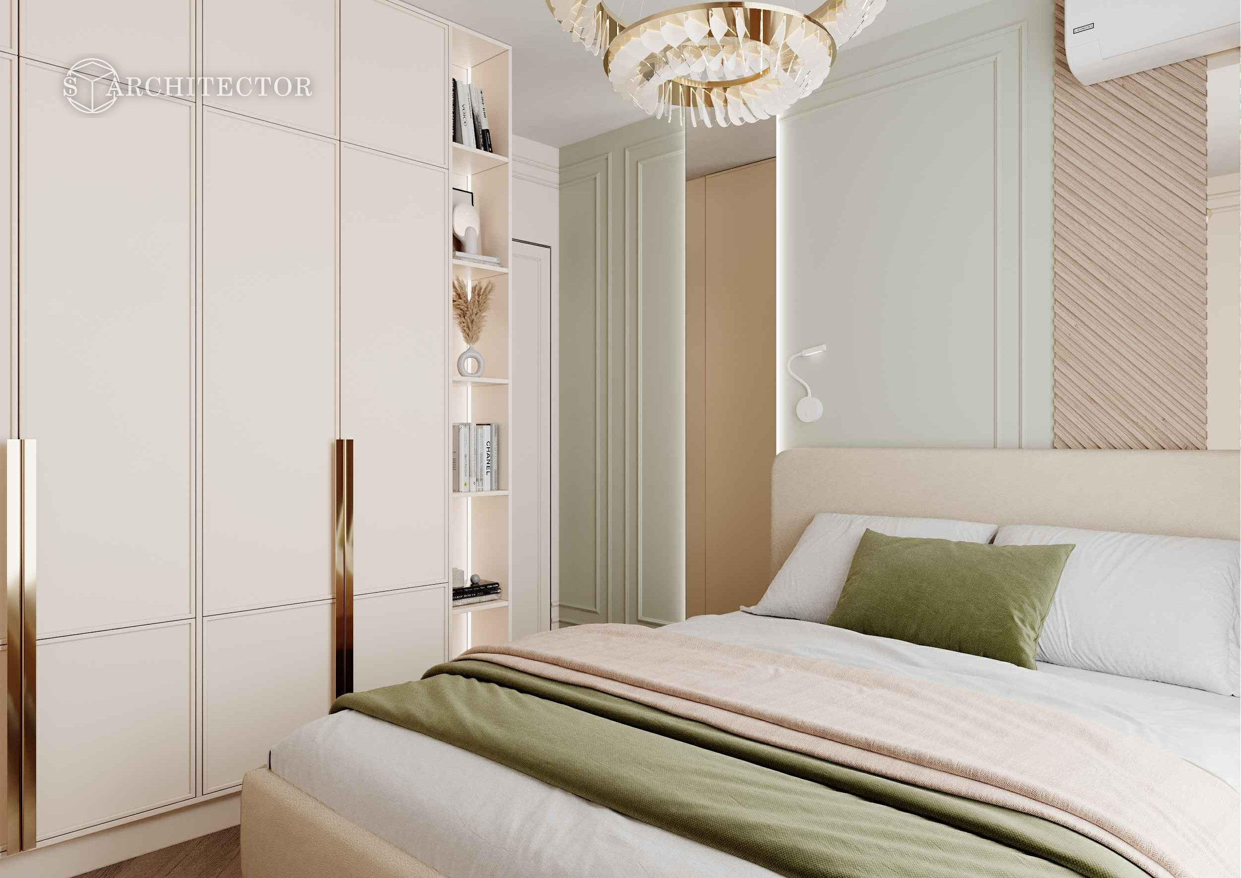 Дизайн проект Olivia Light 30 кв.м
