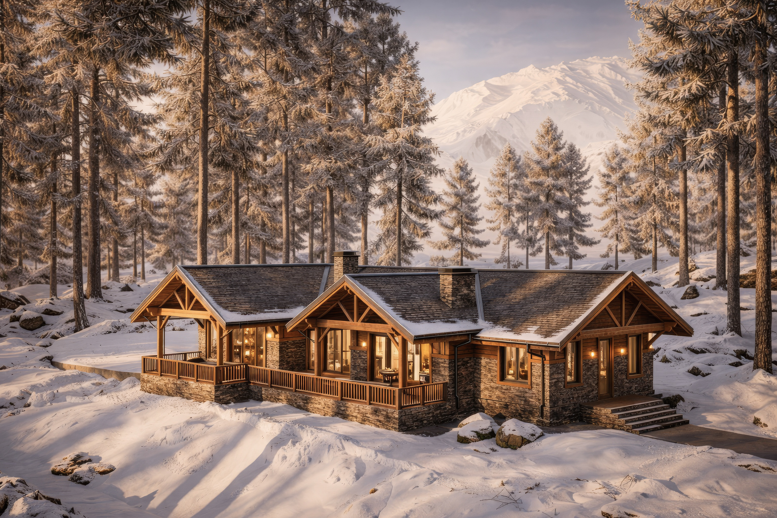 Лесной очаг — 285 м²