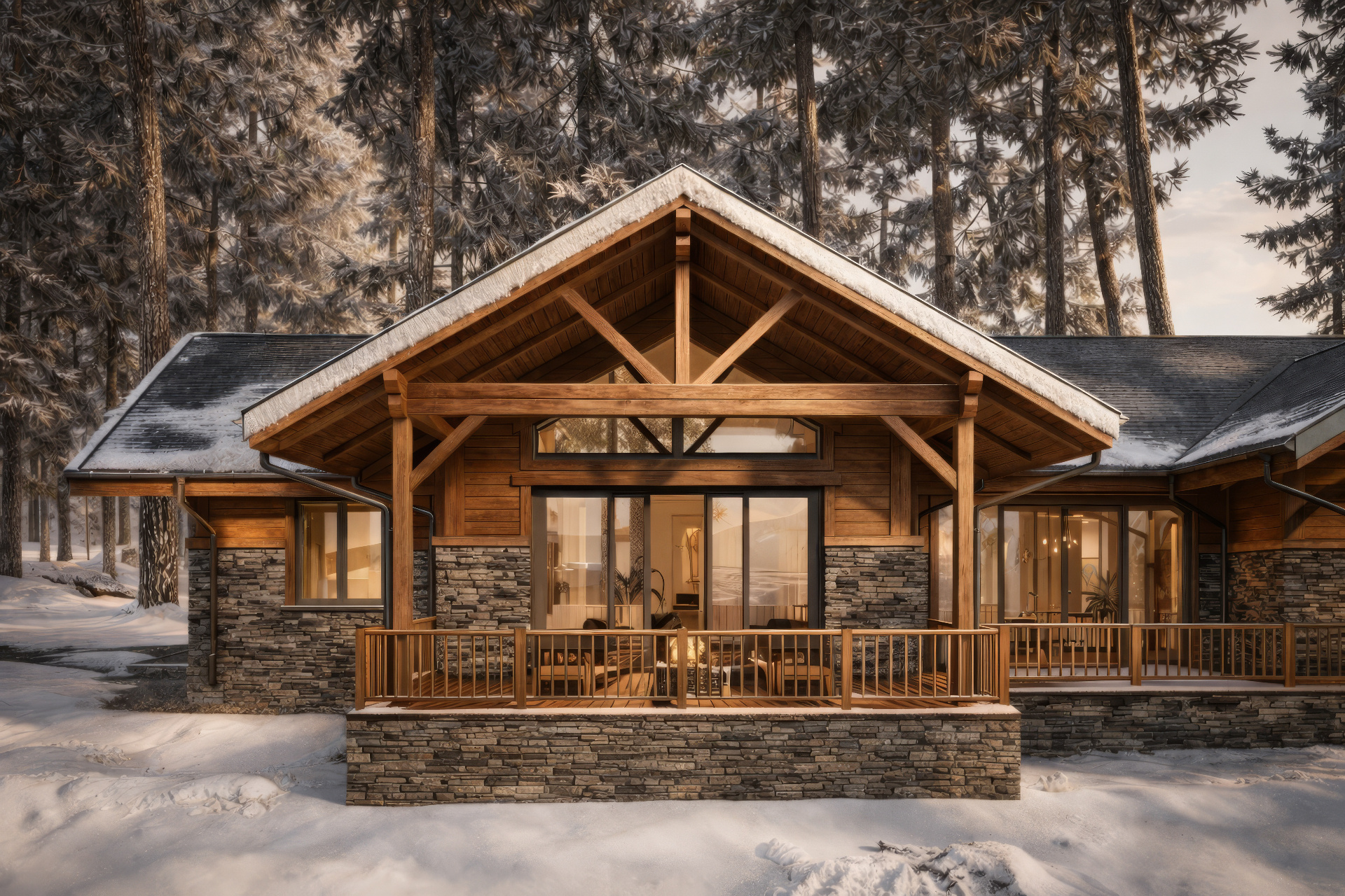 Лесной очаг — 285 м²