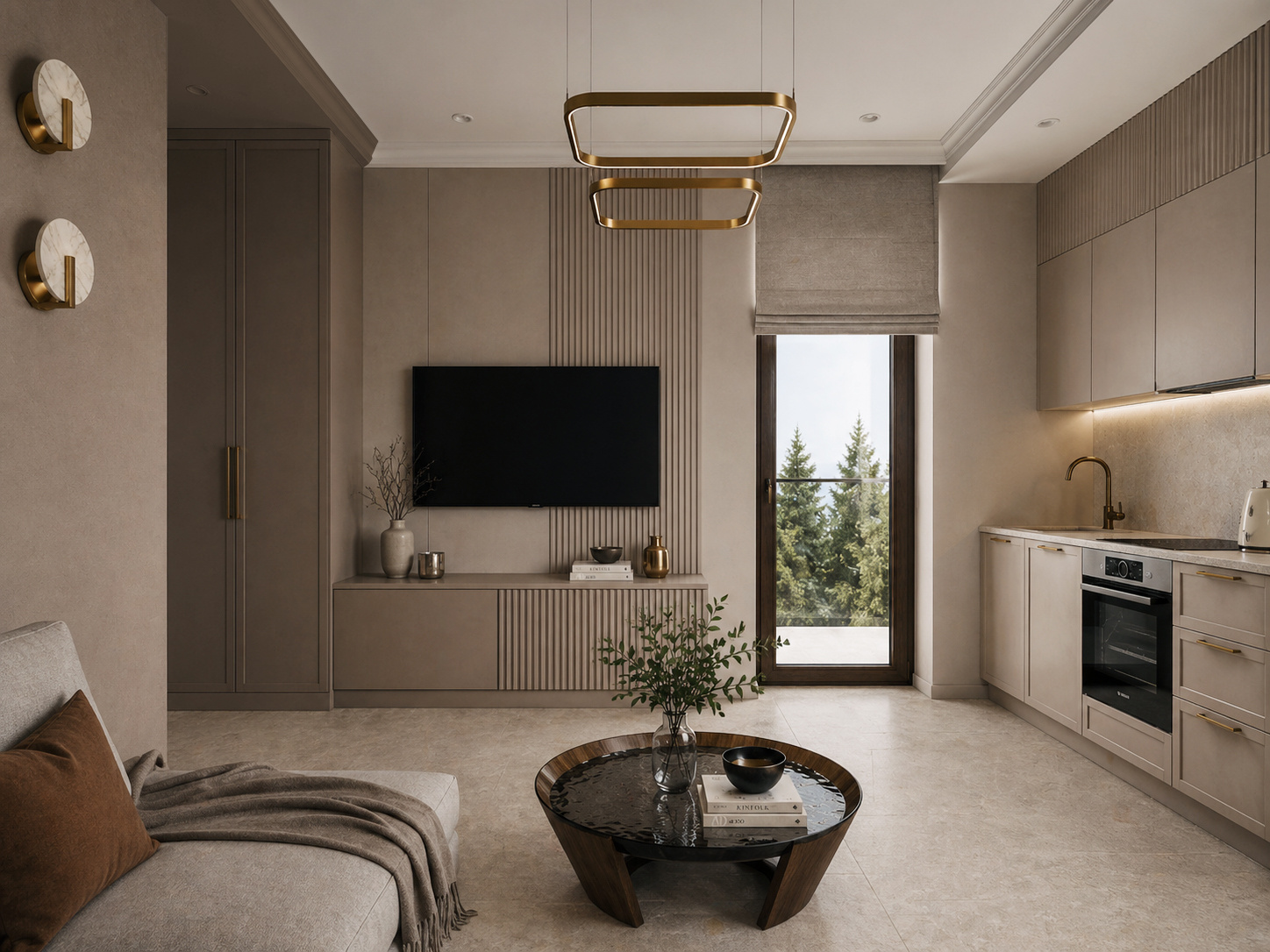 Интерьер бани в Верхней Пышме — 36 м²