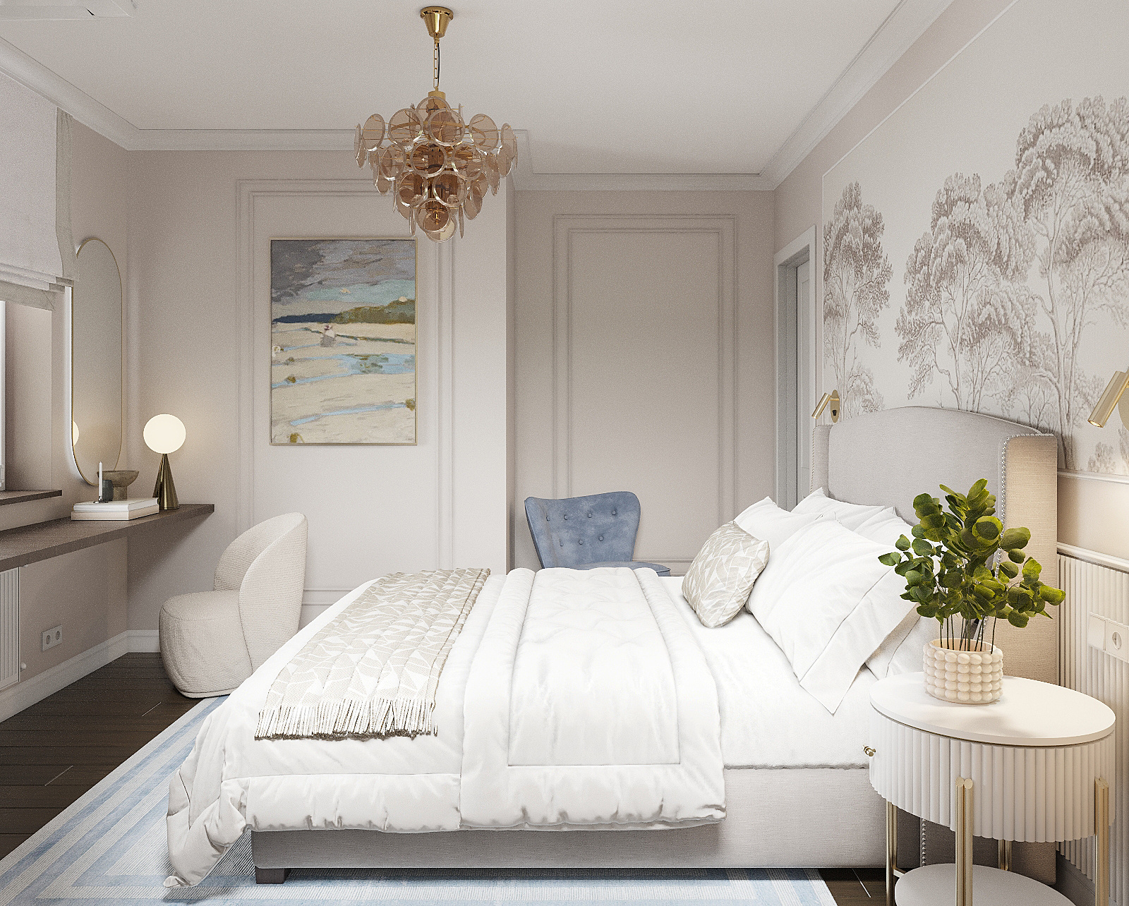 Дизайн загородного дома в Подмосковье.