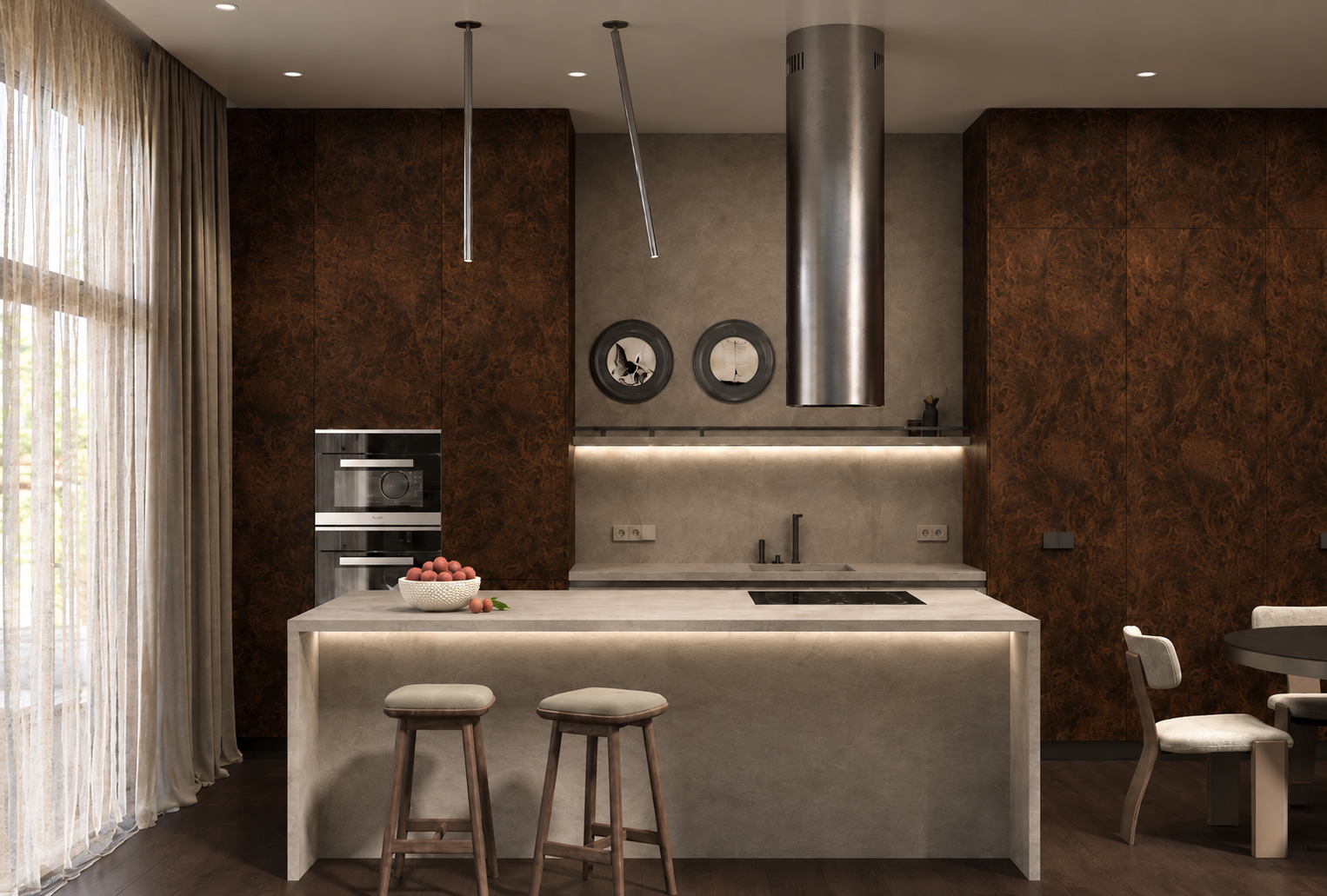 Дизайн интерьера квартиры "Kazakov Grand Loft — квартира как личная галерея