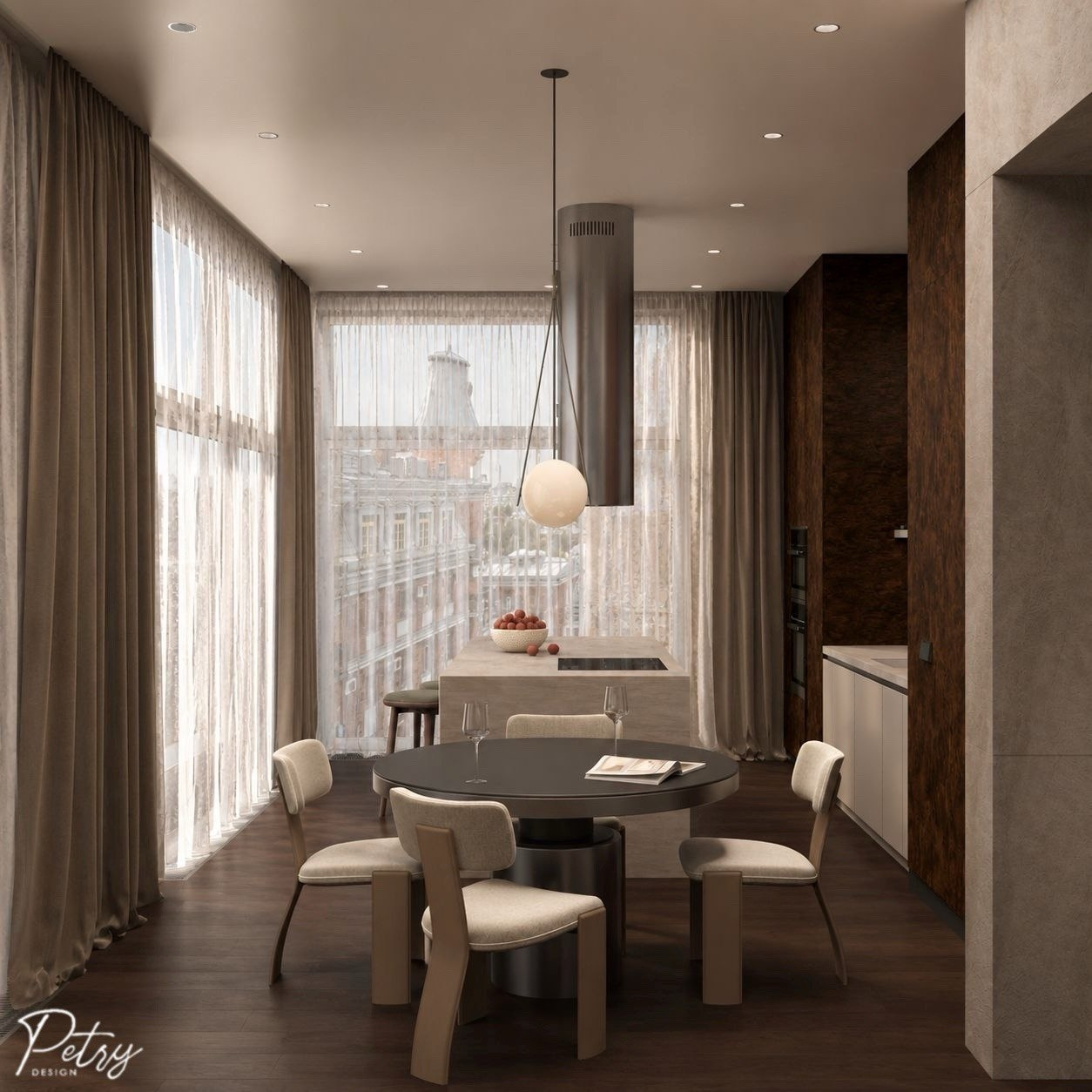 Дизайн интерьера квартиры "Kazakov Grand Loft — квартира как личная галерея