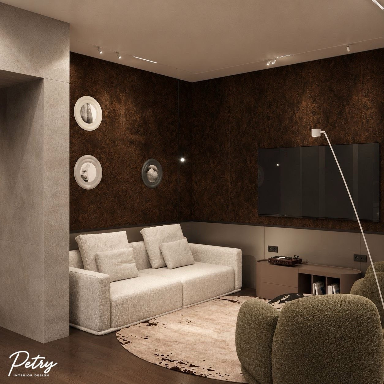 Дизайн интерьера квартиры "Kazakov Grand Loft — квартира как личная галерея