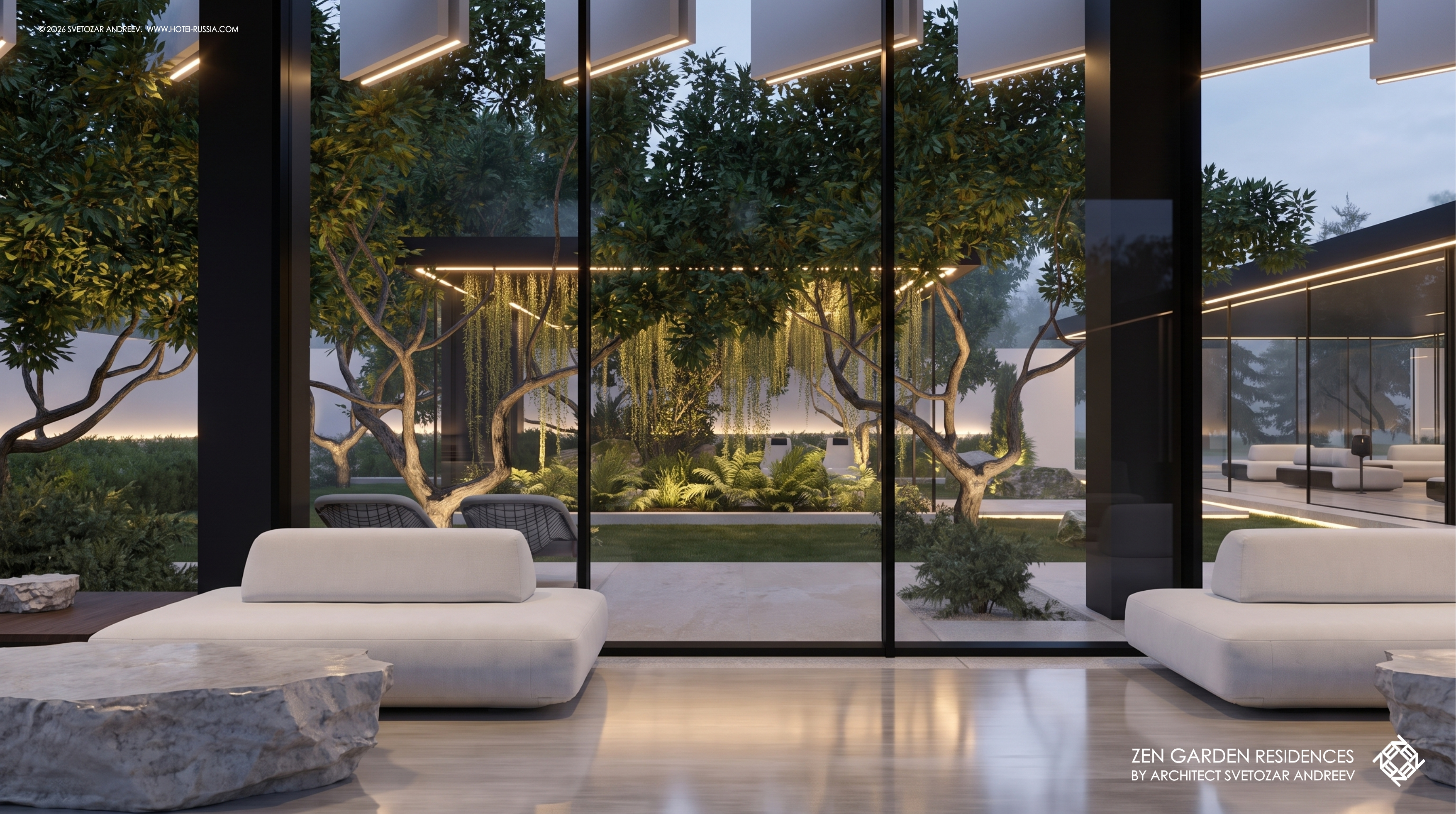 Сады В Авторском ЖК ZEN GARDEN От Архитектора Светозара Андреева