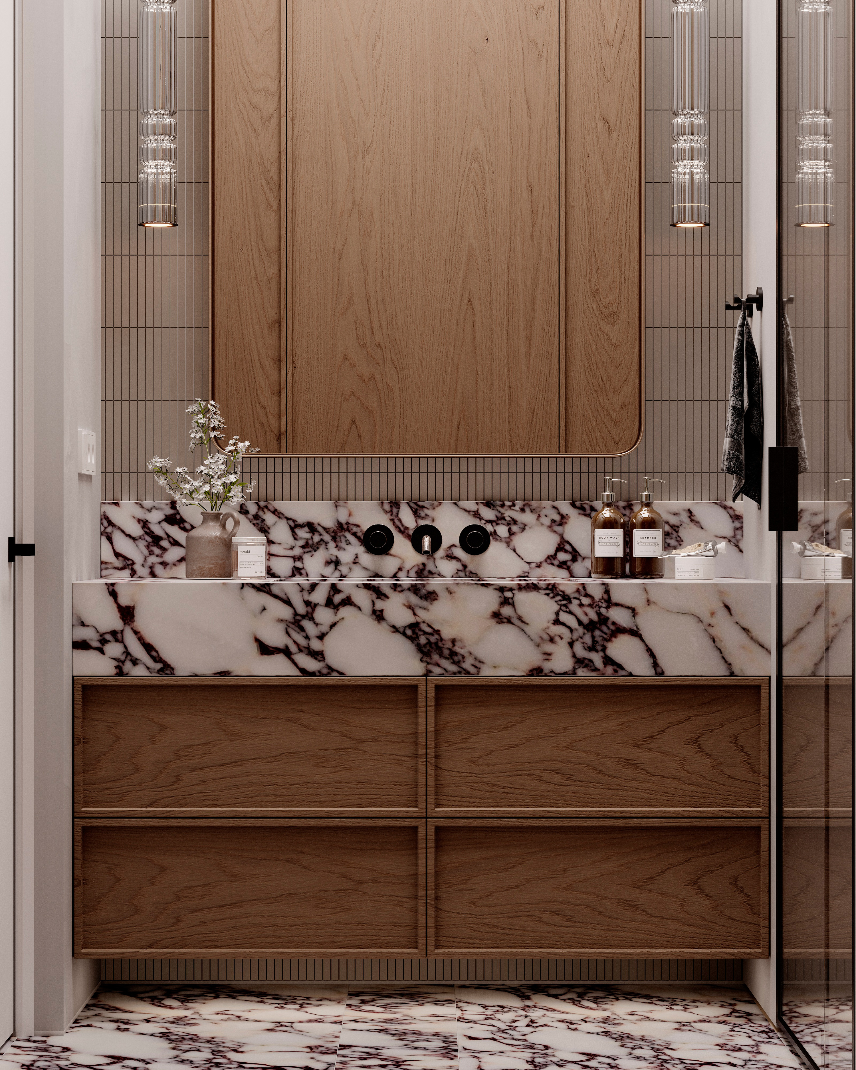 современным тёплым минимализмом — Warm / Soft Minimalism, с примесью Japandi и Quiet Luxury