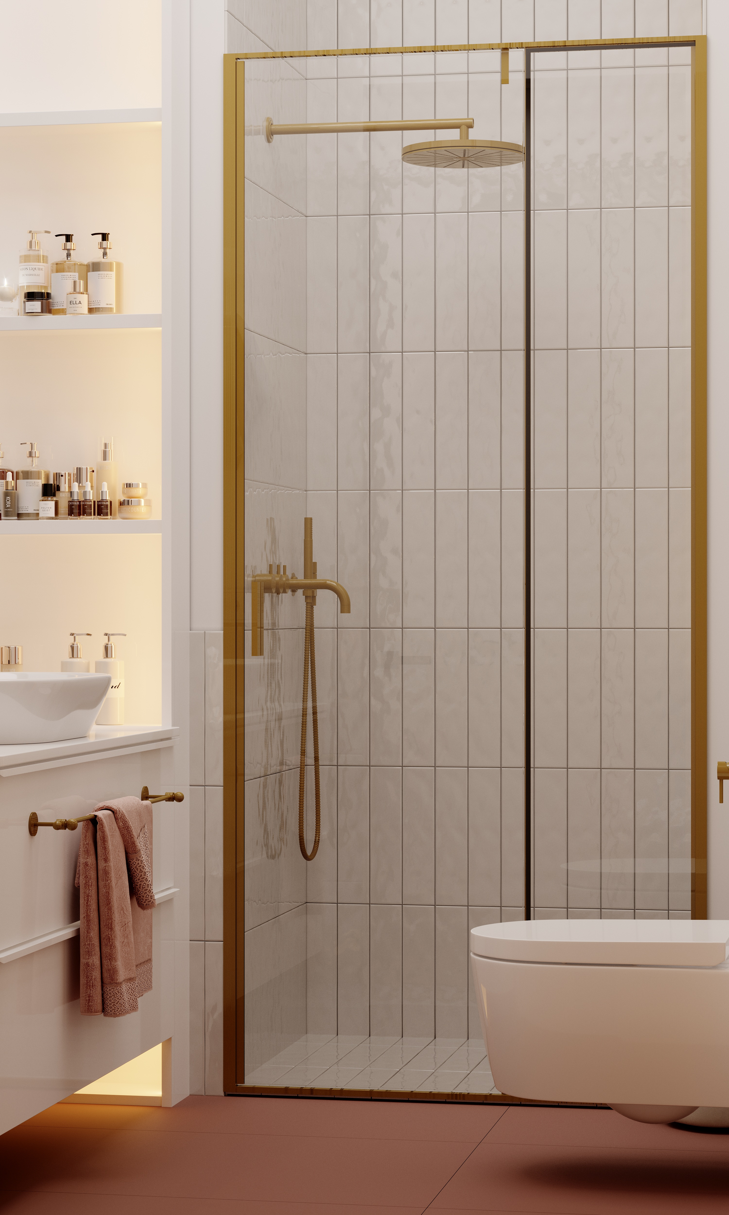современный минимализм с элементами mid-century modern и soft contemporary.