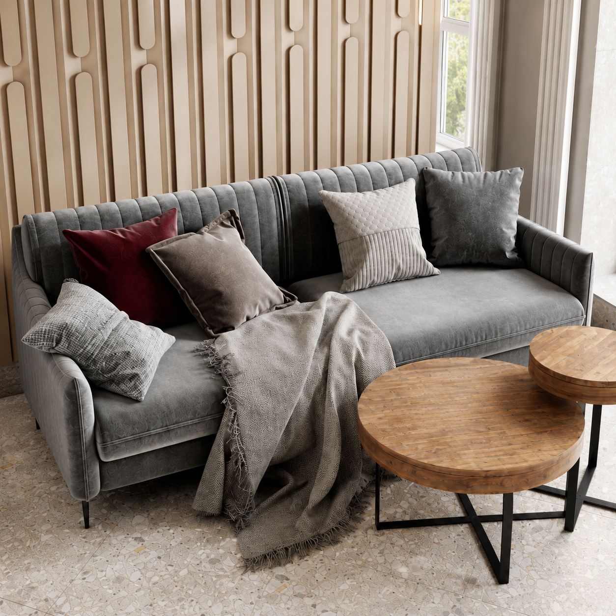 современным тёплым минимализмом — Warm Contemporary Minimalism, с элементами Soft Luxury.