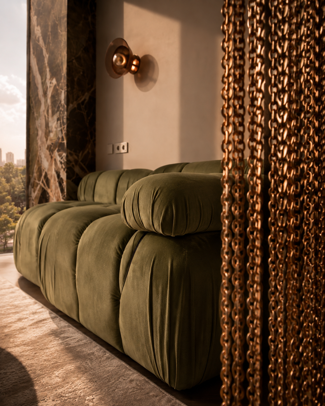 современный эклектичный минимализм с элементами mid-century modern и quiet luxury.