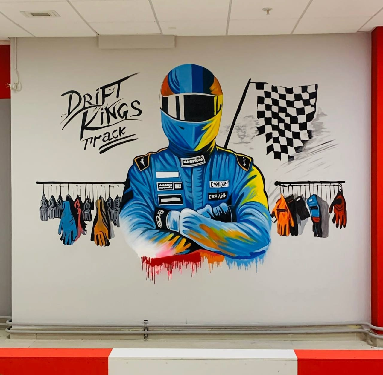 Обложка проекта: Роспись картинг-центров Drift Kings — Волгоград и Коломна