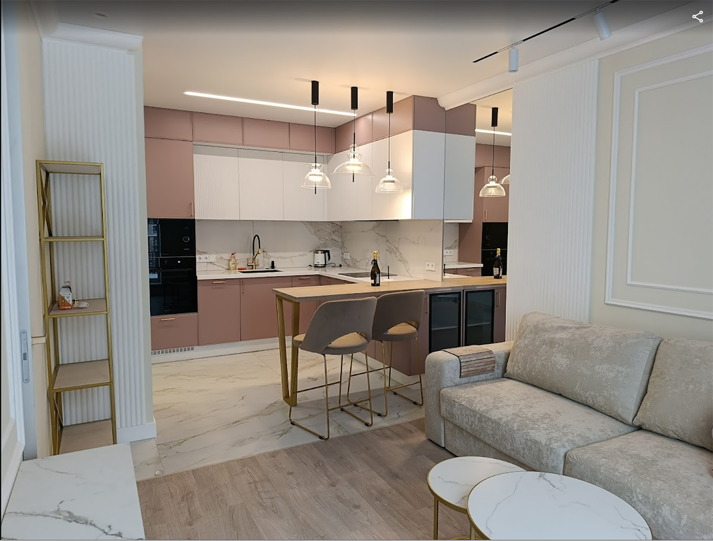 Современная квартира в Московском квартале  Брусники  Екатеринбург 