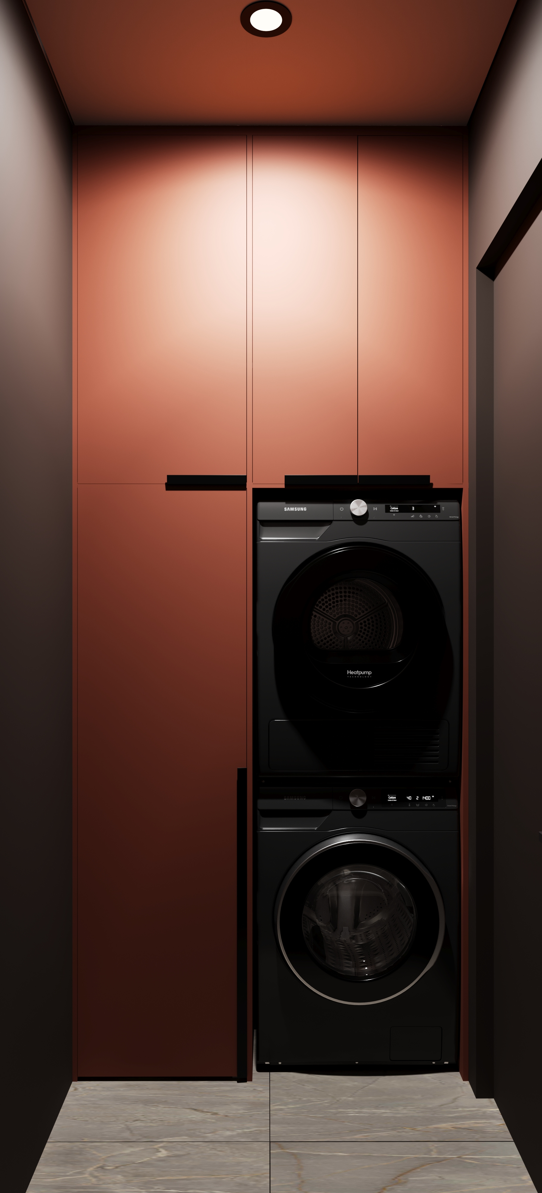 Grott Apartment - тёмный интерьер для яркой жизни