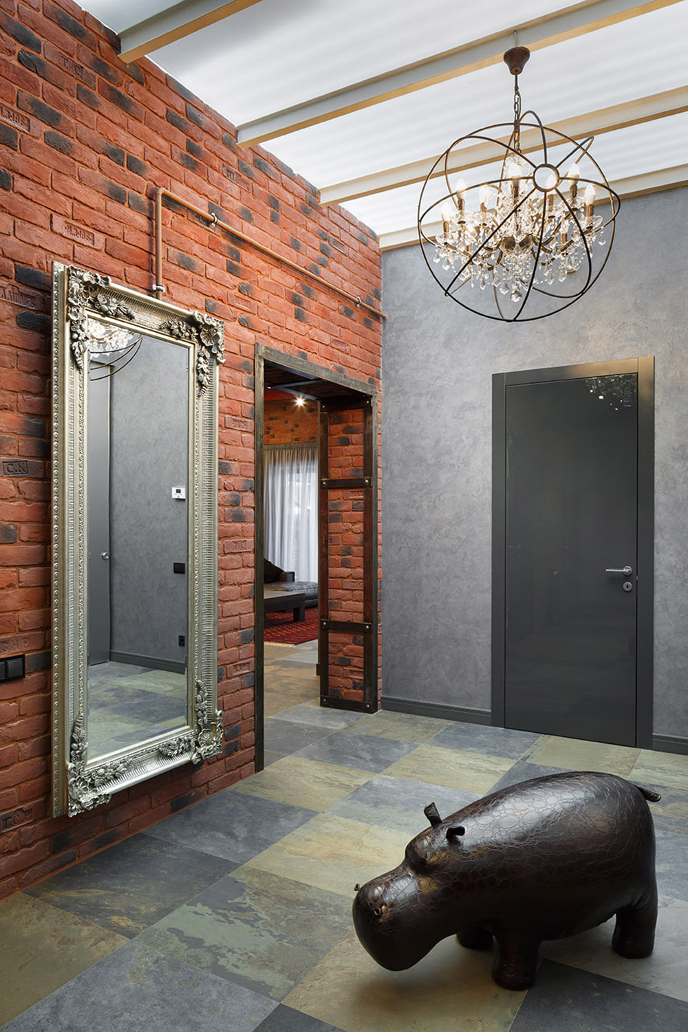 Реализованный проект загородного дома в Лофт стиле
