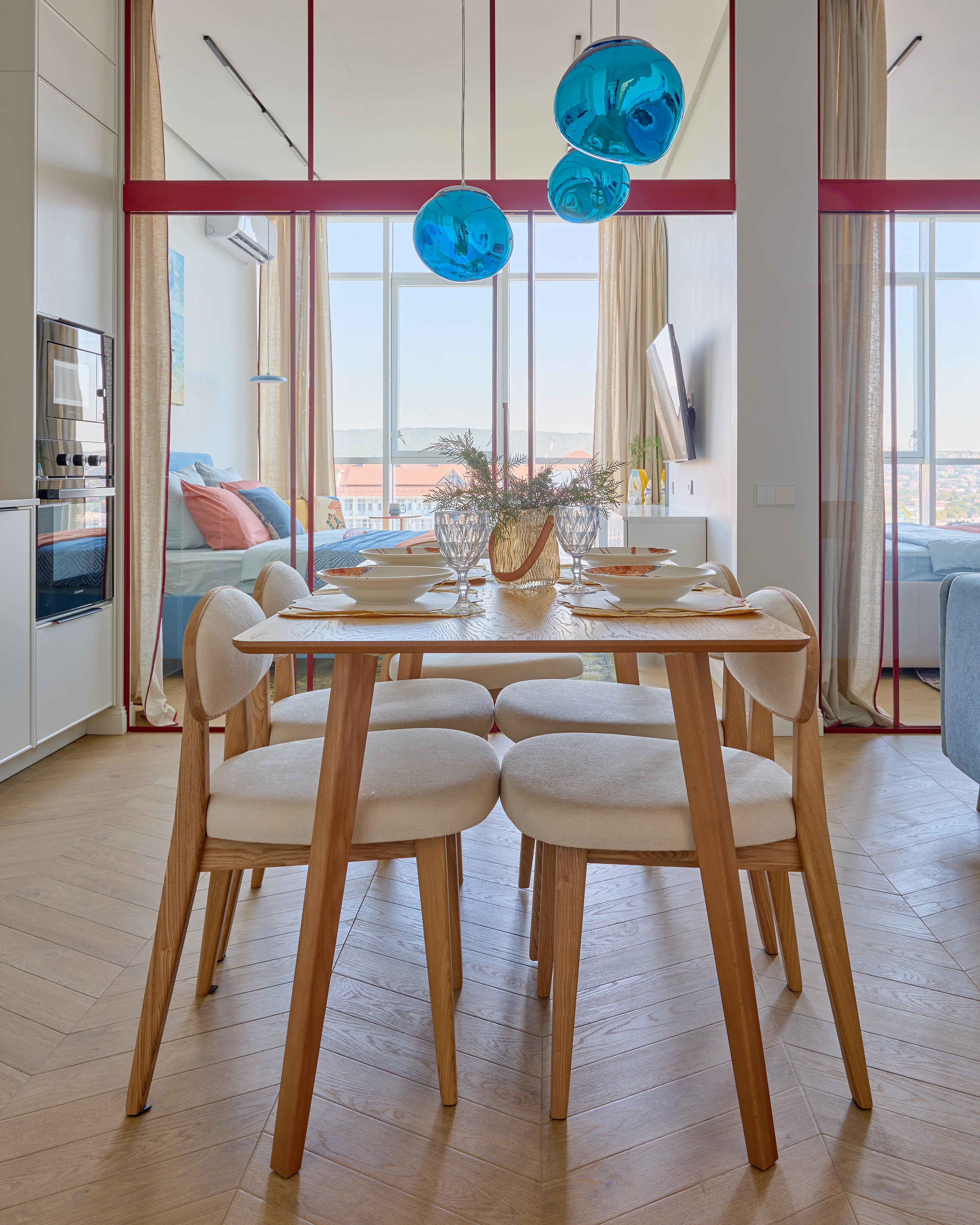Квартира 67м2 Геленджик эклектика